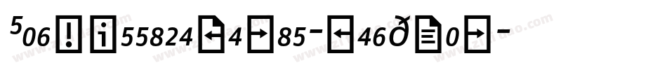FagoOfficeSerif-Regular字体转换