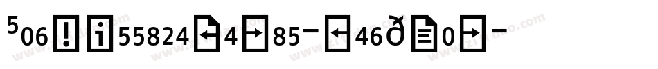 FagoOfficeSerif-Regular字体转换