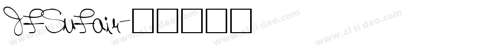 JFSuFair字体转换