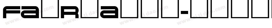 Fairbanks字体转换