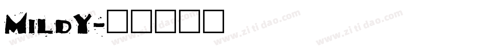 Mildy字体转换