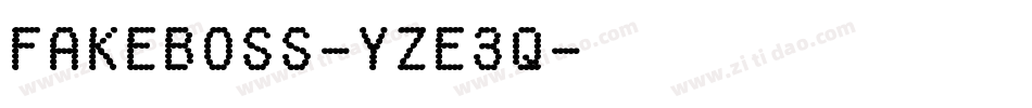 FakeBoss-YzE3q字体转换