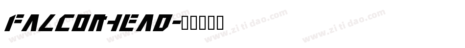 Falconhead字体转换