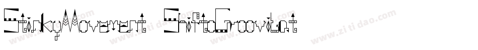 StinkyMovement-ShiftoGroovilato字体转换