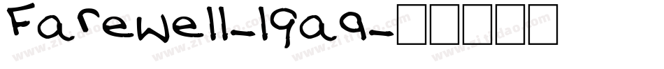 Farewell-l9aq字体转换