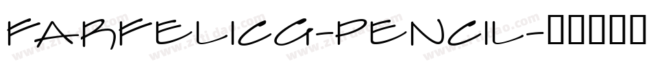 FarfelICG-Pencil字体转换