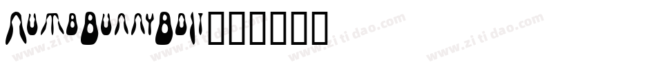NumbBunnyBdIt字体转换