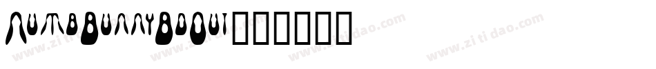 NumbBunnyBdOut字体转换