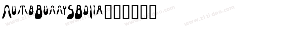NumbBunnySBdIta字体转换