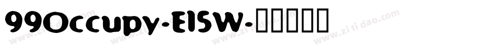 99Occupy-El5W字体转换