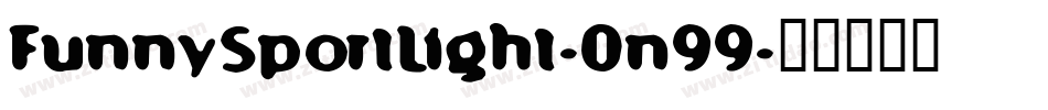 FunnySportLight-0n99字体转换