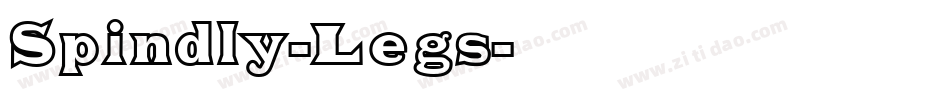 Spindly-Legs字体转换