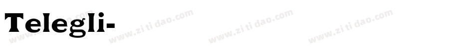 Telegli字体转换