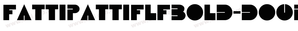 FattipattiflfBold-DO0R字体转换