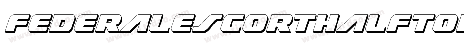 FederalEscortHalftone-v927字体转换