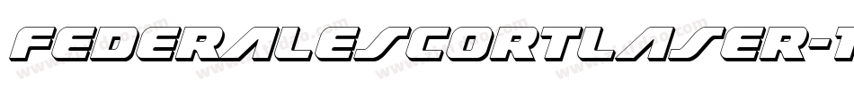 FederalEscortLaser-1xYL字体转换