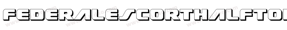 FederalEscortHalftone-v927字体转换