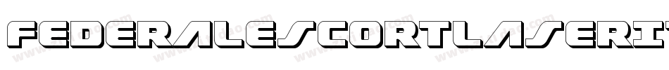 FederalEscortLaserItalic-RWgM字体转换