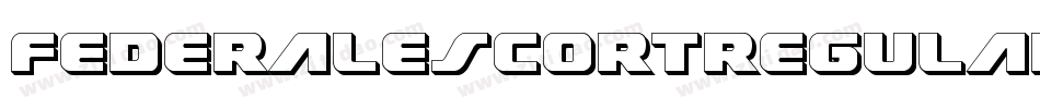 FederalEscortRegular-n711字体转换