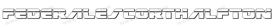 FederalEscortHalftone-v927字体转换