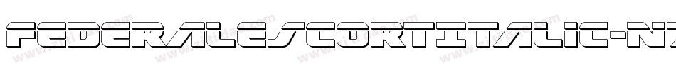 FederalEscortItalic-n71M字体转换