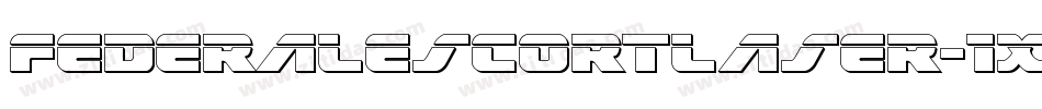 FederalEscortLaser-1xYL字体转换