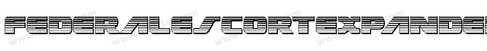FederalEscortExpandedItalic-2prl字体转换