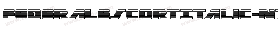FederalEscortItalic-n71M字体转换