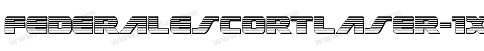 FederalEscortLaser-1xYL字体转换