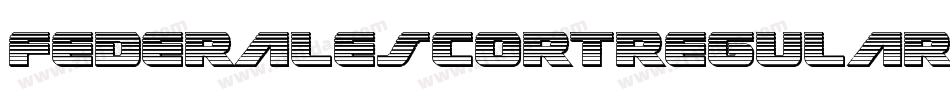 FederalEscortRegular-n711字体转换