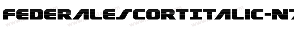 FederalEscortItalic-n71M字体转换