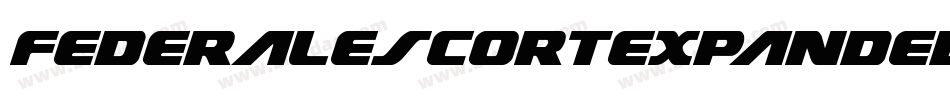 FederalEscortExpanded-KLyA字体转换