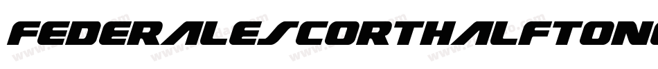 FederalEscortHalftoneItalic-lvlX字体转换 FederalEscortHalftoneItalic-lvlX字体转换