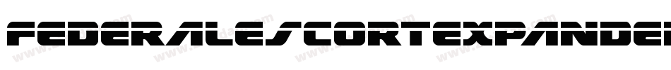 FederalEscortExpandedItalic-2prl字体转换