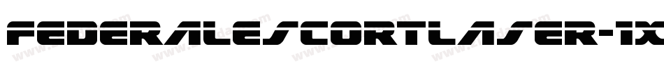 FederalEscortLaser-1xYL字体转换