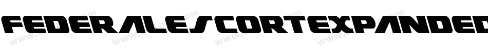 FederalEscortExpanded-KLyA字体转换