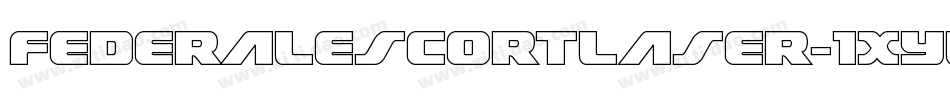 FederalEscortLaser-1xYL字体转换