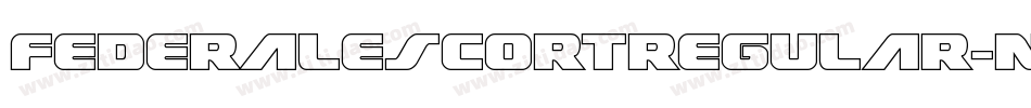 FederalEscortRegular-n711字体转换