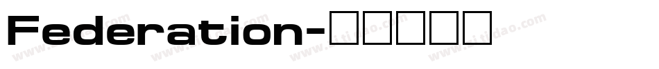Federation字体转换