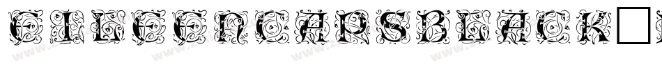 EileencapsBlack-d92X字体转换