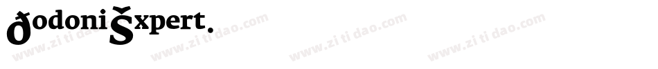 BodoniExpert字体转换