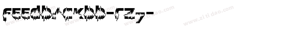 FeedbackBb-rZ7字体转换