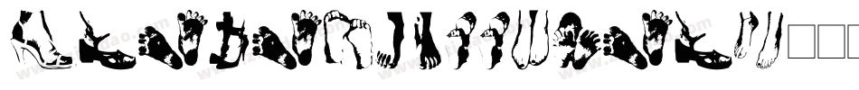 LucasHandFeetBlack字体转换