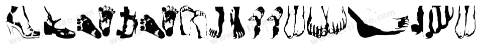 LucasHandFeetLight字体转换