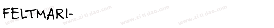 FELTMARI字体转换