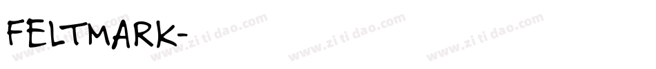 FELTMARK字体转换