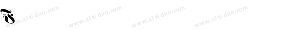 FetteFraktur字体转换