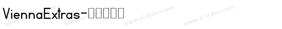 ViennaExtras字体转换
