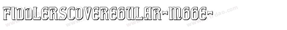 FiddlersCoveRegular-Mgge字体转换