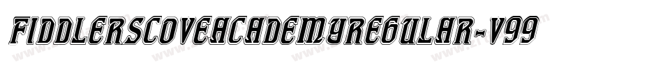 FiddlersCoveAcademyRegular-v99M字体转换